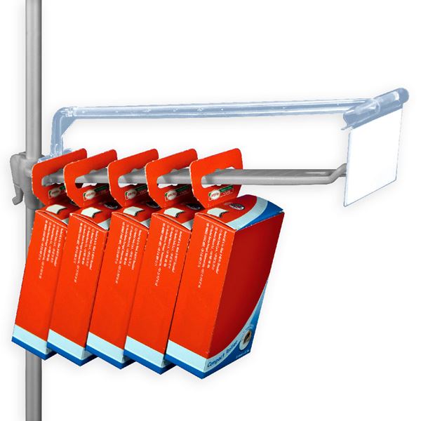 Immagine di SUPPORTO A "T" PORTA ETICHETTE PER GANCIO MULTIHOOK