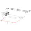 Picture of LABEL HOLDER "T" SUPPORT FOR MULTIHOOK HOOK