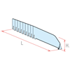 Imagen de SEPARADOR FRACCIONABLE H.50 MM - SIN TOPE