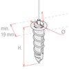 Imagen de TORNILLO PARA PANEL SANDWICH CON REGULACIÓN A FRICCIÓN