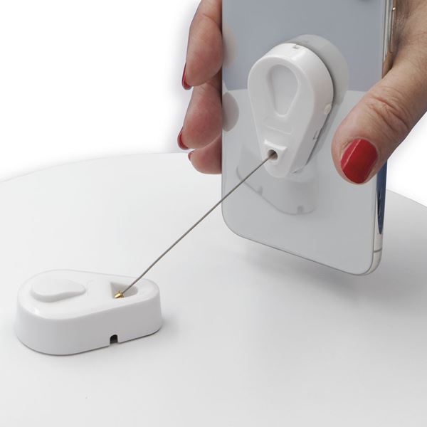 Picture of ANTI-THEFT DEVICE WITH REMOVABLE METAL CABLE (ADHESIVE - MAGNETIC)