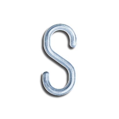 Image de CROCHET “S” EN PLASTIQUE - H.38 MM