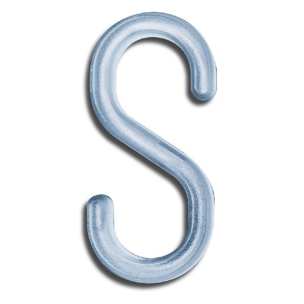Picture of PLASTIC "S" SHAPED HOOK - H.55 MM
