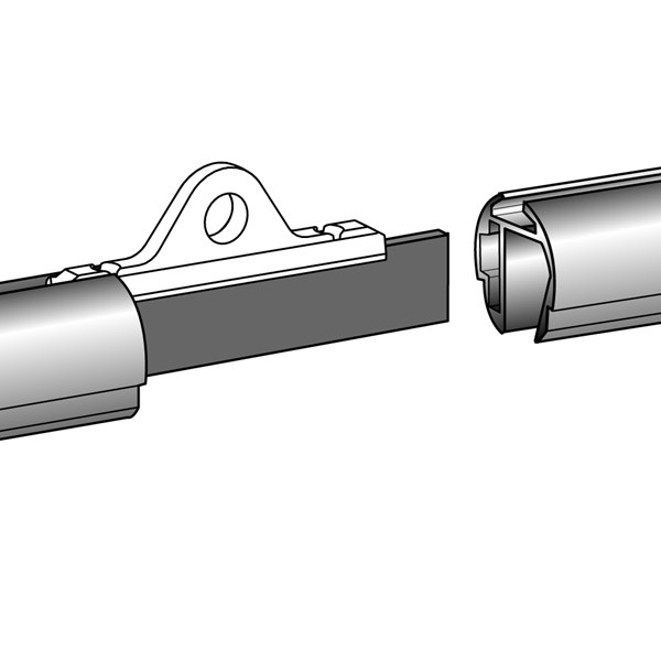 Picture of STRAIGHT CONNECTOR KIT WITH HOOK