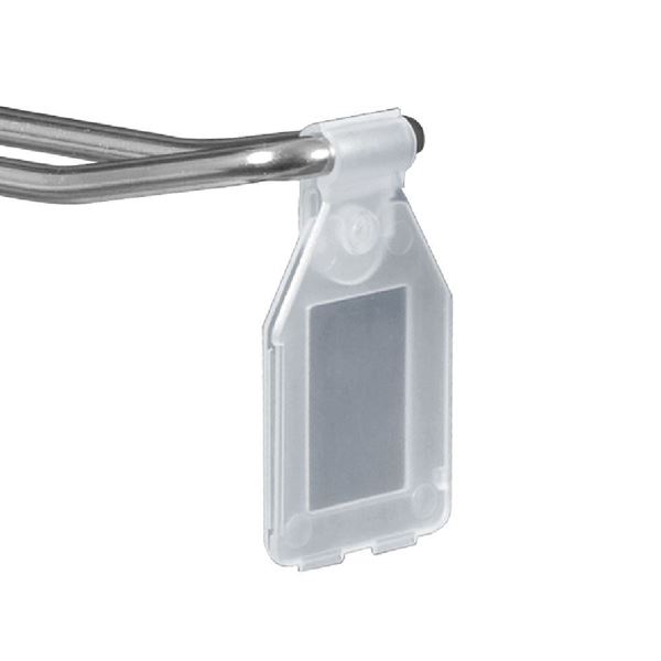 Image sur PORTE-ÉTIQUETTE TRANSPARENT POUR ÉTIQUETTE EN PAPIER