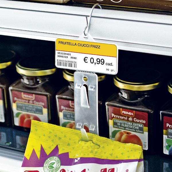 Image sur BANDE CROSS-MERCHANDISING SÉCABLE avec porte-étiquette